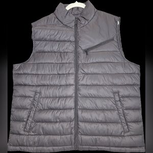 Cole Haan Men's Charcoal Puffer Vest